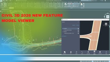Civil 3D 2026 NEW FEATURE - Model Viewer