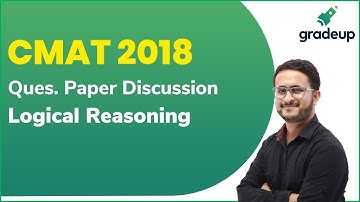 CMAT 2018 Question & Answer Key | Logical Reasoning Solved Paper | CMAT 2018 Solutions