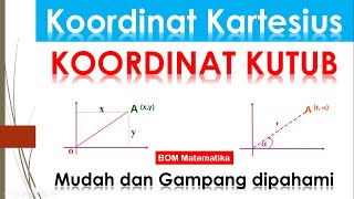 Koordinat kartesius dan koordinat kutub