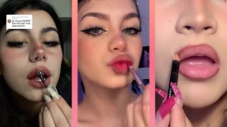 Viral Lip Tutorial Makeup Tiktok Compilation