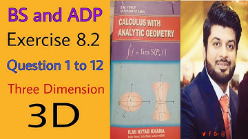BS and ADP, Ch 8, Exercise 8.2 Question 1 to 12 complete.