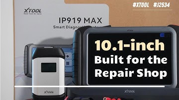 The New XTOOL IP919MAX | J2534 Programming, ECU Coding, 42+ Functions & Pro Diagnostics!
