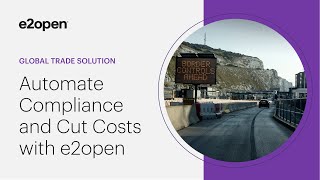 e2open Connected Global Trade Solutions