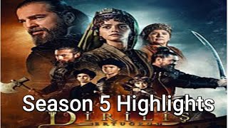 Dirilis Ertugrul Season 5 Highlights Resimi