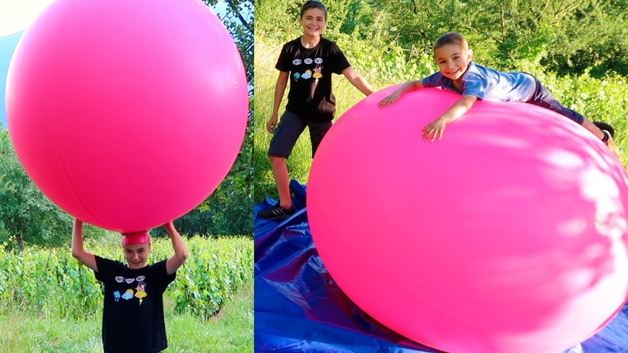 ON GONFLE UN BALLON GÉANT ! 😂 