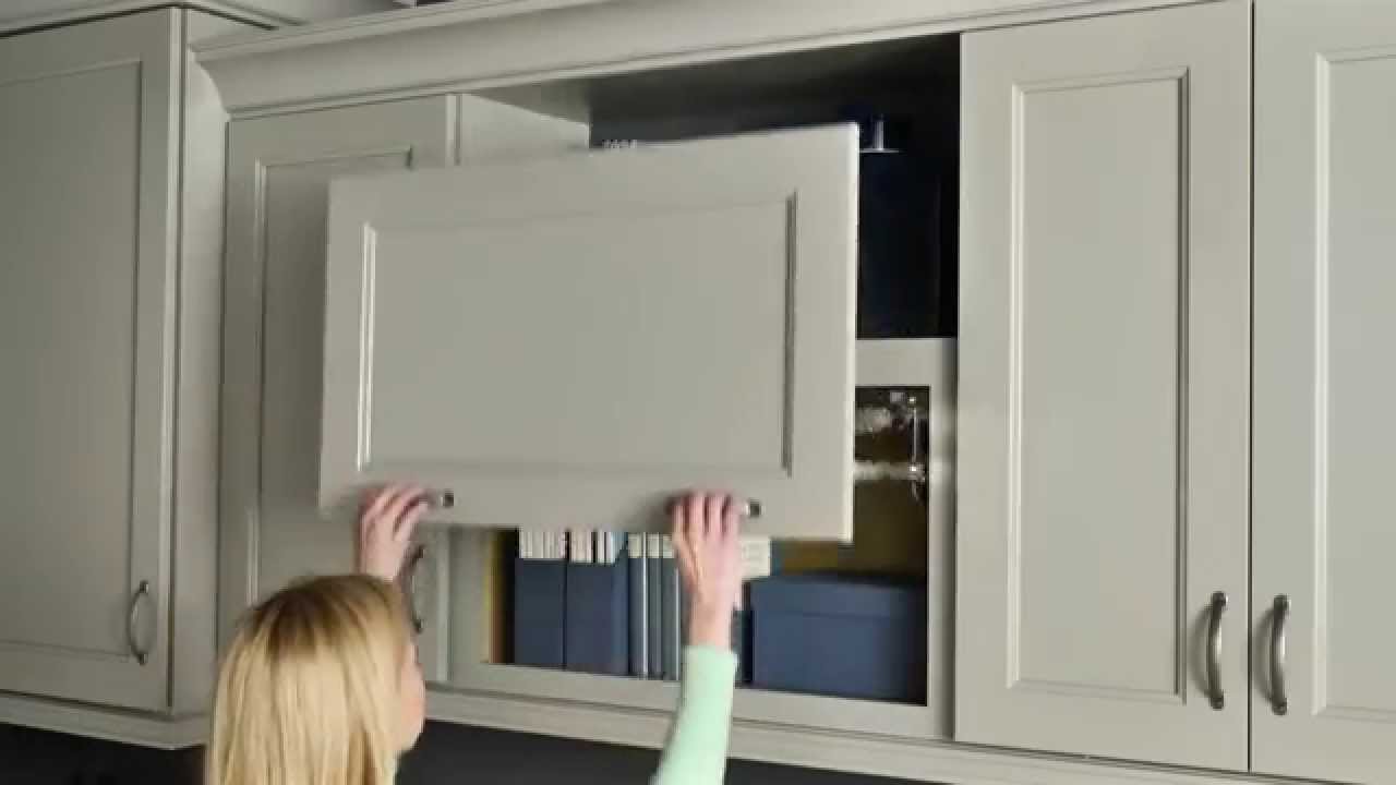 Wall Cabinet With Top Hinge Door