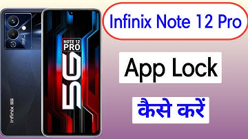 Infinix note 12 pro me app lock kaise lagaye | Infinix note 12 pro app lock setting | app lock