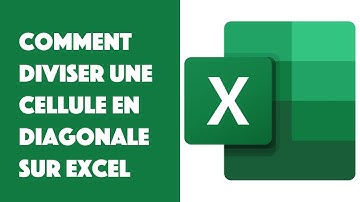 Comment diviser une cellule en diagonale sur Excel ?