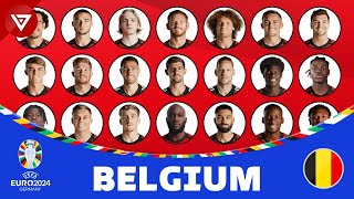BELGIUM Squad EURO 2024 Qualifying | UEFA EURO 2024 Qualifiers