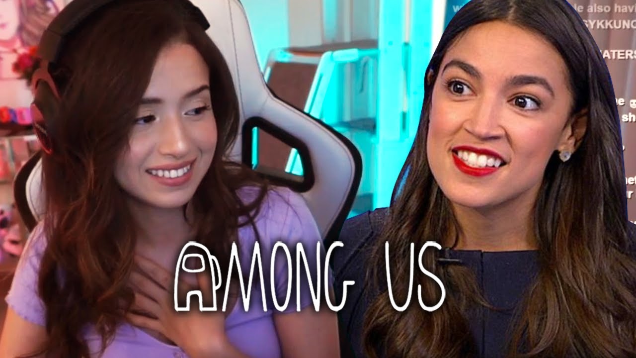 Pokimane Among Us with AOC ft. Toast, jacksepticeye, Corpse, Valkyrae & More  - Full Stream VOD