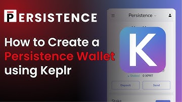 How to Create a Persistence Wallet Using Keplr | Tutorials