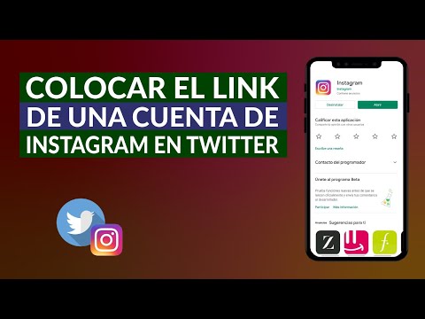 Cómo Colocar o Poner el Link de una Cuenta de Instagram en Twitter