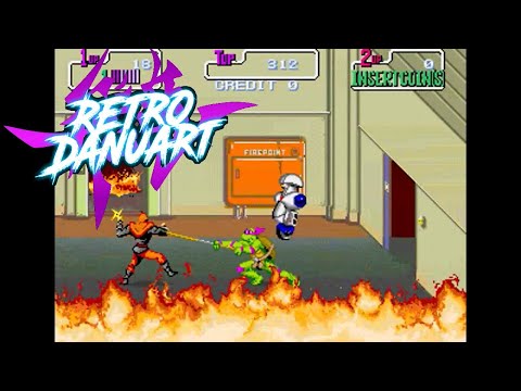 Videó: Teenage Mutant Ninja Teknősök 1989-es Klasszikus Arcade