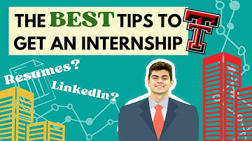 How To Get an Internship! | TTU Vlog Squad