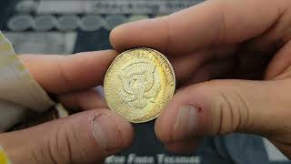 Ton of Silver found while Coin Roll Hunting Box of Half Dollars! You Won't Believe the Toning Found!
