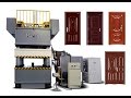 Harslesteel door embossing machine introduction metal door making machine manufacturer in china