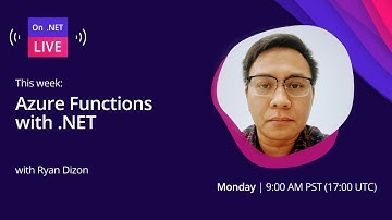 On .NET Live - Azure Functions with .NET