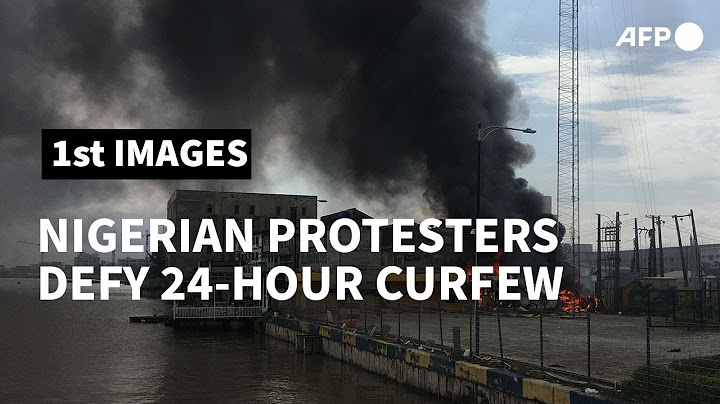 Nigerian protesters defy curfew in Lagos | AFP