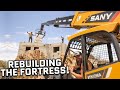 Rebuilding Alan&#39;s Mountain Fortress After It Was Destroyed By Fire