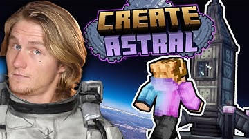 CREATE ASTRAL MINECRAFT Ep 1 | The Journey To Space Begins!