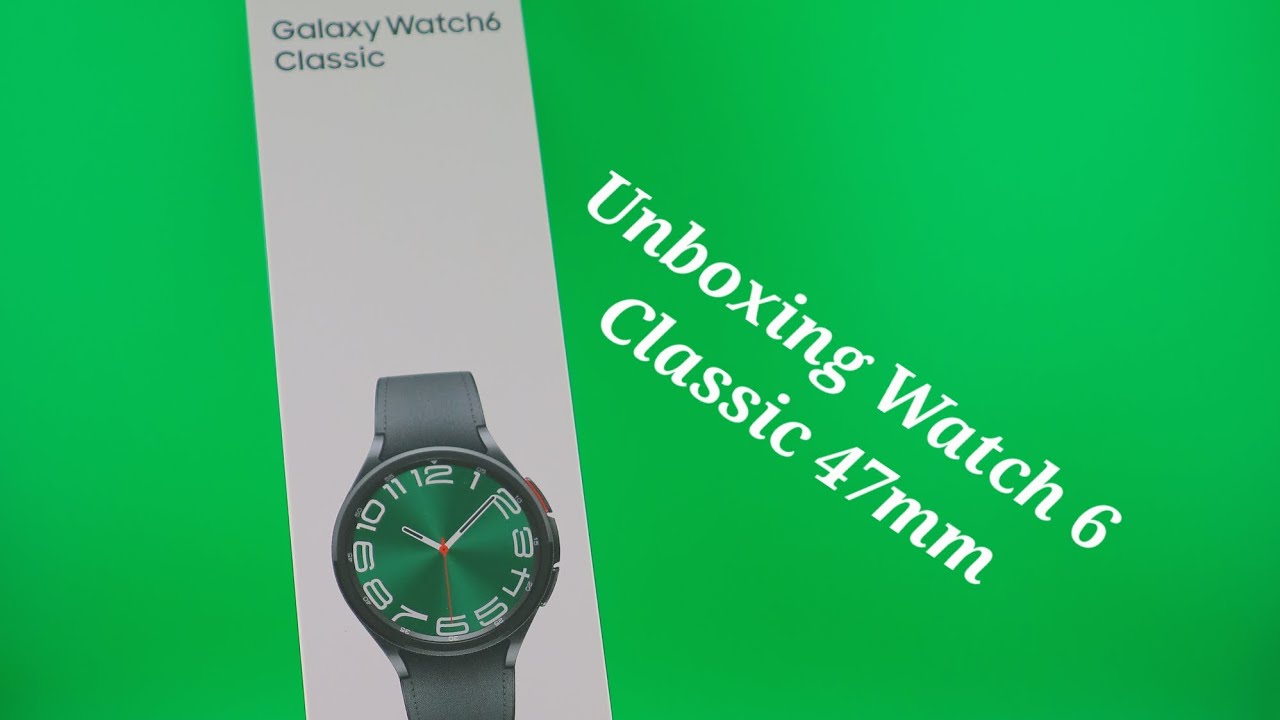 Unboxing the Best Smartwatch of the Year 2023