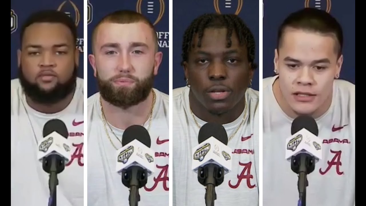Slade Bolden, Christian Harris, DJ Dale and Cameron Latu speak on Cotton Bowl week 2021| SEC News