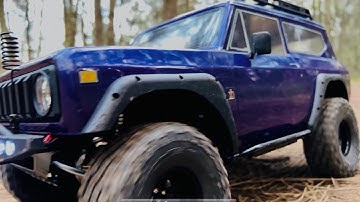 Redcat Gen8 V2 International Scout II 1:10 RTR RC Crawler - Easy pine trail run #redcat #scout