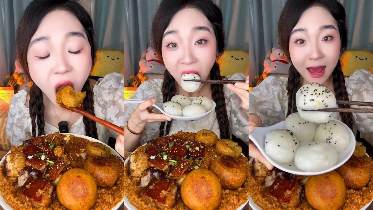 So Hot & Addictive! 🌶🍜🍗 | Spicy Food Mukbang Eating Show!
