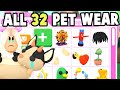 Collect all 32 new pet wear or giveaway my best pet