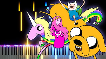 Adventure Time Intro Piano Tutorial