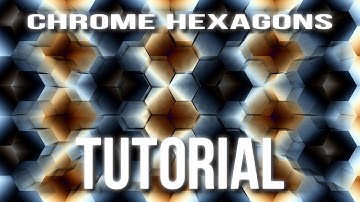 Chrome Hexagons | After Effects Tutorial Background #9