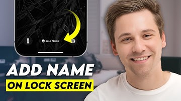 How To Add Your Name On Your iPhone Lock Screen (2025)