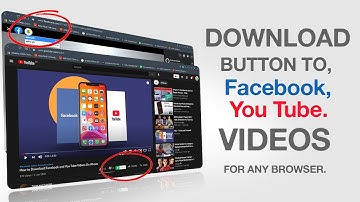 How to Add Download Button to You Tube & Facebook Videos On Browsers