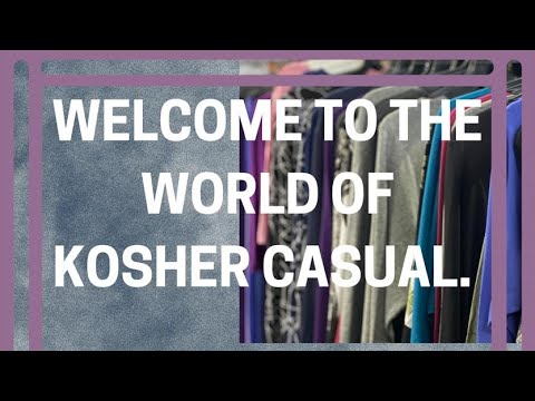 Welcome to  Kosher  Casual