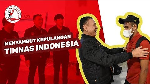Kepulangan Timnas Indonesia Dari Kuwait