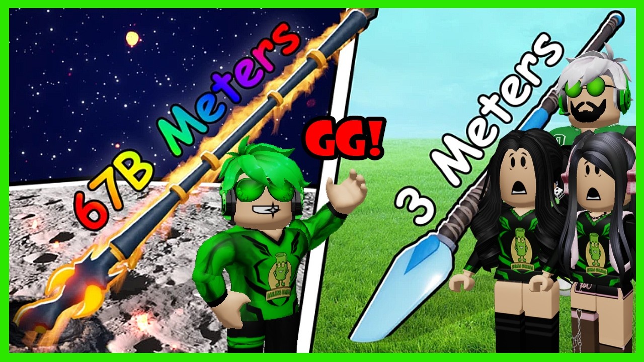 Aku Melatih Kekuatan Lemparan Tombak Hingga Menempuh Jutaan Kilometer  - Roblox Spear Training