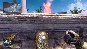 BO3 Splash on top of map