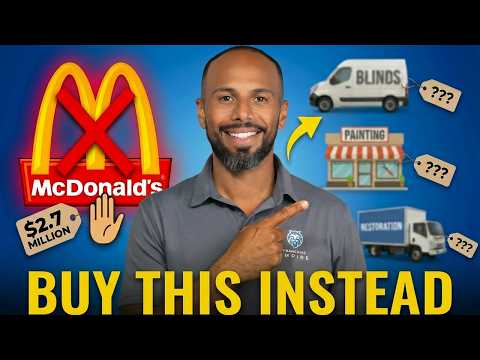 3 Franchises That Cost Less Than a McDonald's and still crush it