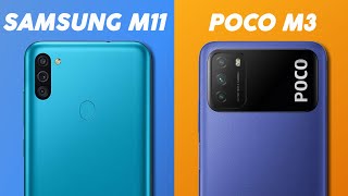 Poco M3 VS Samsung Galaxy M11 | Full Comparison Display, Camera, Performance & More