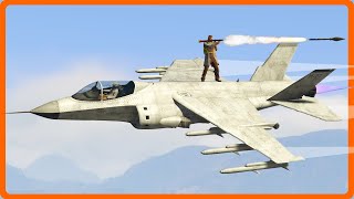 The SKY is the LIMIT on Modded GTA 5 Freeroam..