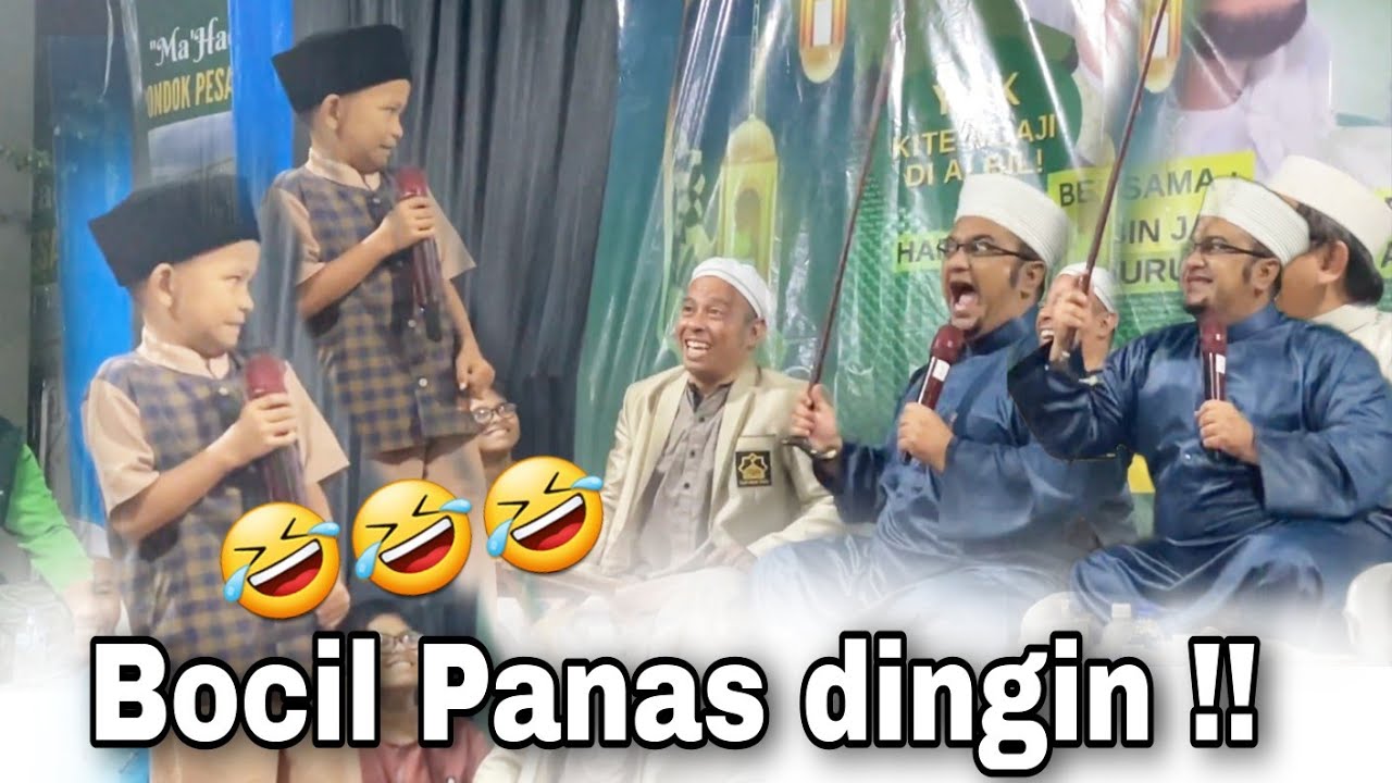 Kocaak !! Bocil panas dingin di tes di depan Habib || Semoga jadi anak sholeh nak