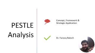 PPT 12 PESTLE Analysis Dr Farooq Baloch