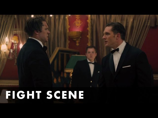 Fight Scene from LEGEND - Starring Tom Hardy as Ronnie and Reggie Kray class=