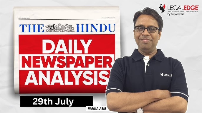 29 July 2022, The hindu newspaper today, Current affairs 2022 in hindi