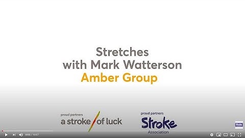 Week 1 - Stretches - Amber Group