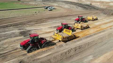 K-Tec 1228 and 1236 Scrapers with Case IH 620Quad Scraper Tractor from Titan Machinery