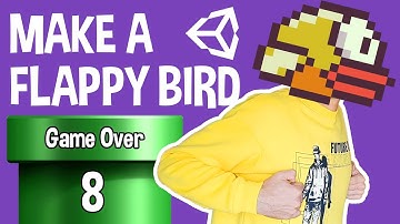 How to Make a Flappy Bird in Unity 2020 - 8. Game Over & Replay
