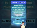 Think You Know Excel? Take This Quick Test!