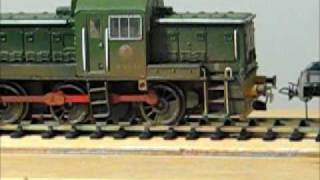 DCC Couplings on 2mm Scale Class 14 shunter