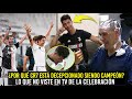 ¿POR QUÉ CR7 ESTÁ DECEPCIONADO A PESAR DE SALIR CAMPEÓN? ASÍ CELEBRARON  LO QUE NO VISTE EN TV